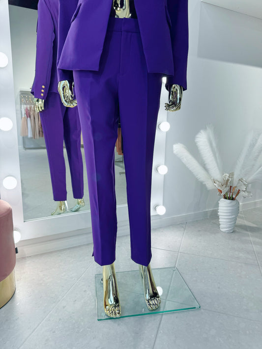 Violetas klasiskas bikses